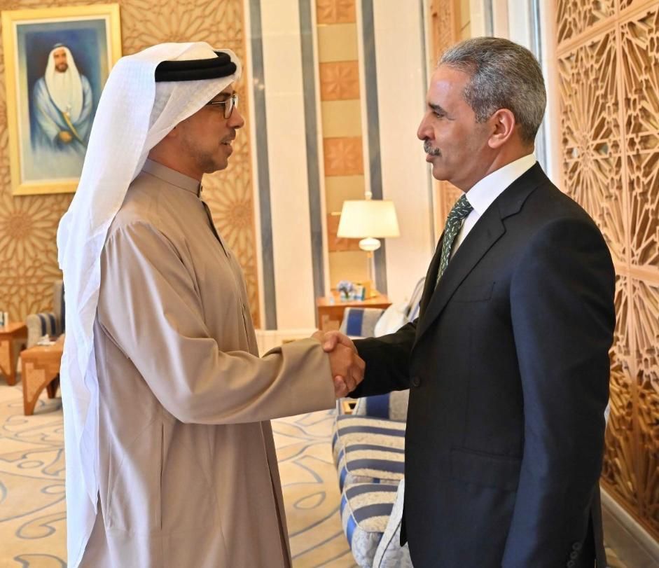 رئيس مجلس القضاء الأعلى العراقي يلتقي نائب رئيس دولة الامارات